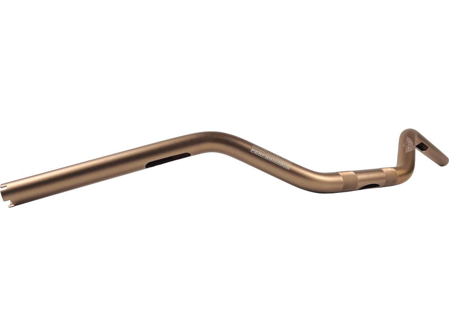 Harley Davidson-Performance Club-Style Moto Mid Bar Aluminium Gardonyme 3-trous bronze