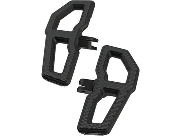 Harley Davidson Softail [2018-2025] – Mini Trittbrett Fußrasten Set Schwarz Satin