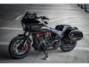 Harley Davidson Softail [2018-2025] – Mini Trittbrett Fußrasten Set Schwarz Satin-6