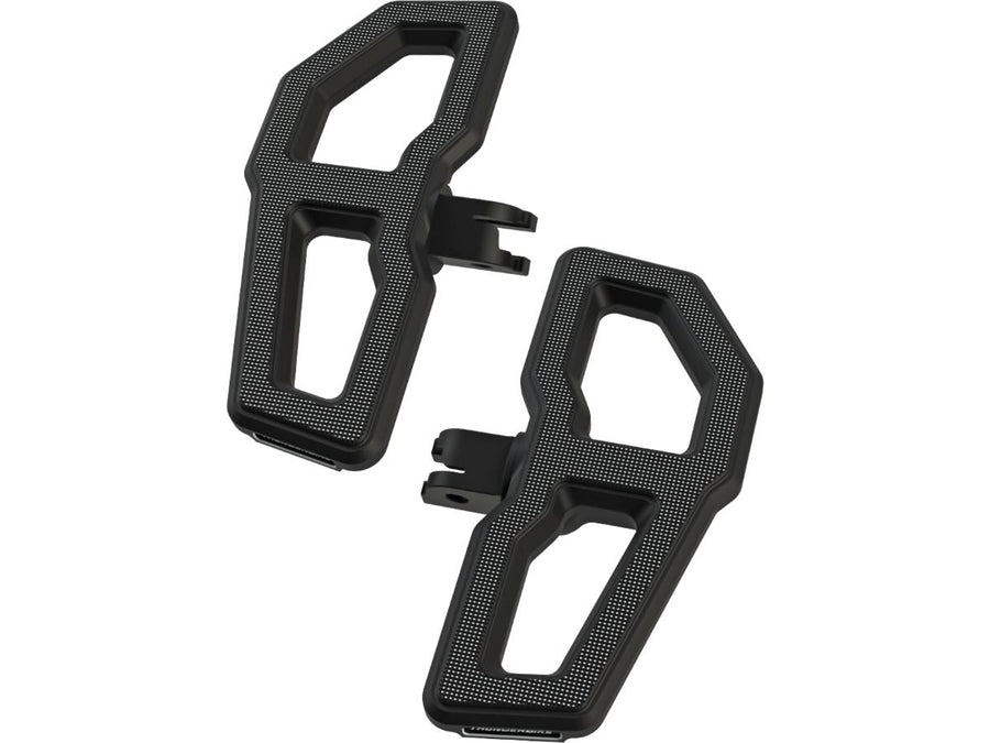 Harley Davidson Softail [2018-2025] – Mini Trittbrett Fußrasten Set Schwarz Satin