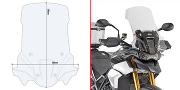 TRIUMPH TIGER 900 [2020-2022] - Pare-brise pour Tiger 900 Rally