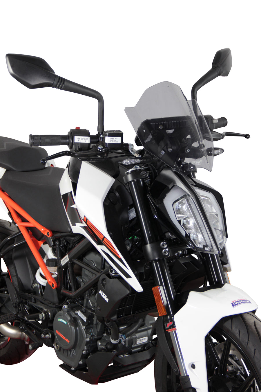 KTM DUKE 125 / 390 [2017-2023] – Sportscheibe "NSPM"