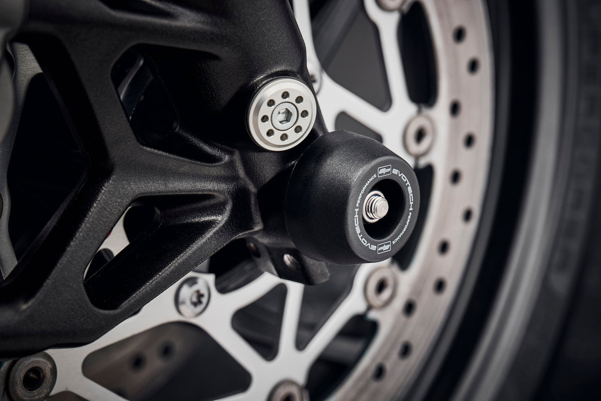 Triumph Street Triple S (660) [ab 2020] - Achsprotektoren-Set – 360° Ansicht 5
