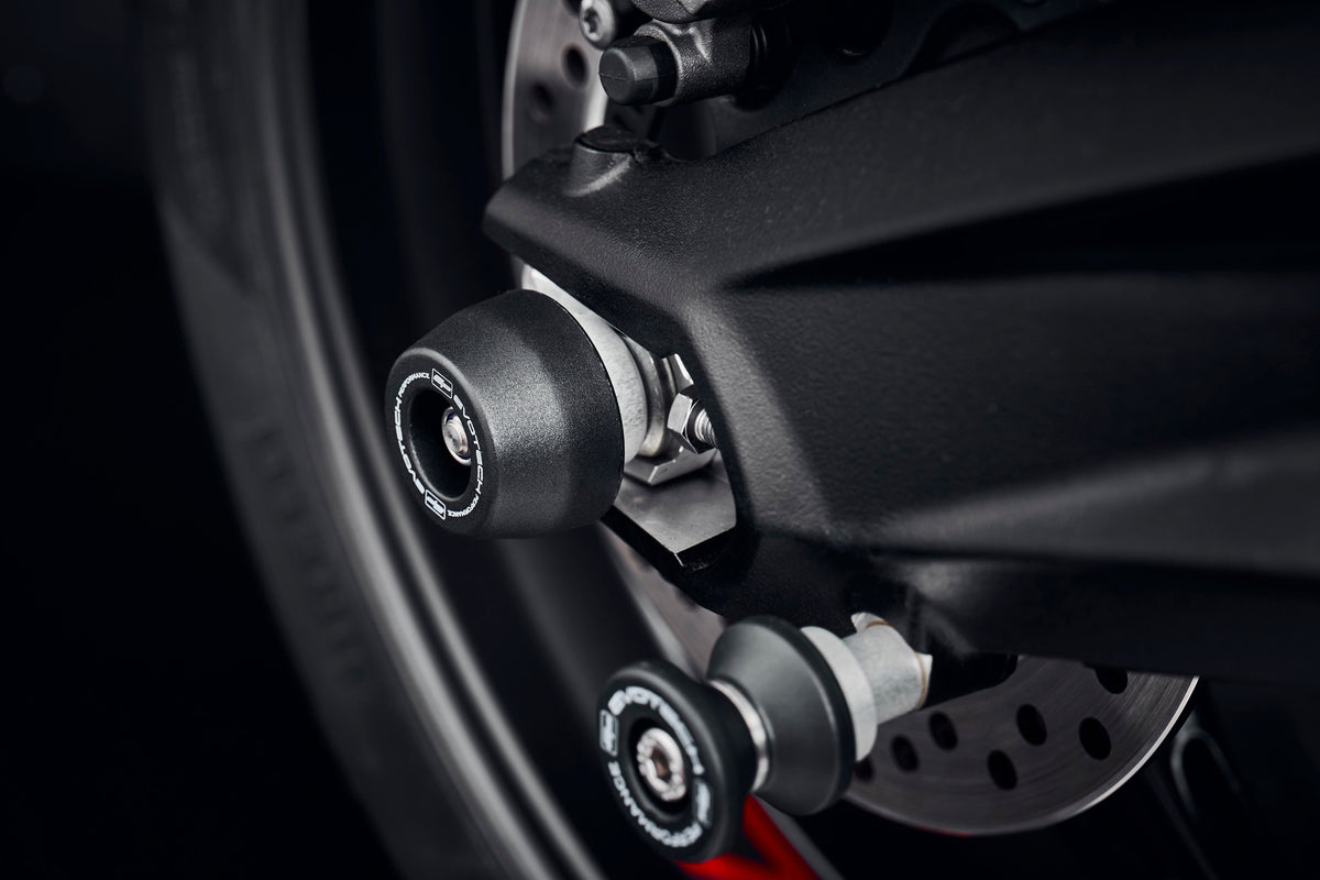 Triumph Street Triple S [2017-2019] - Achsprotektoren-Set – 360° Ansicht 8