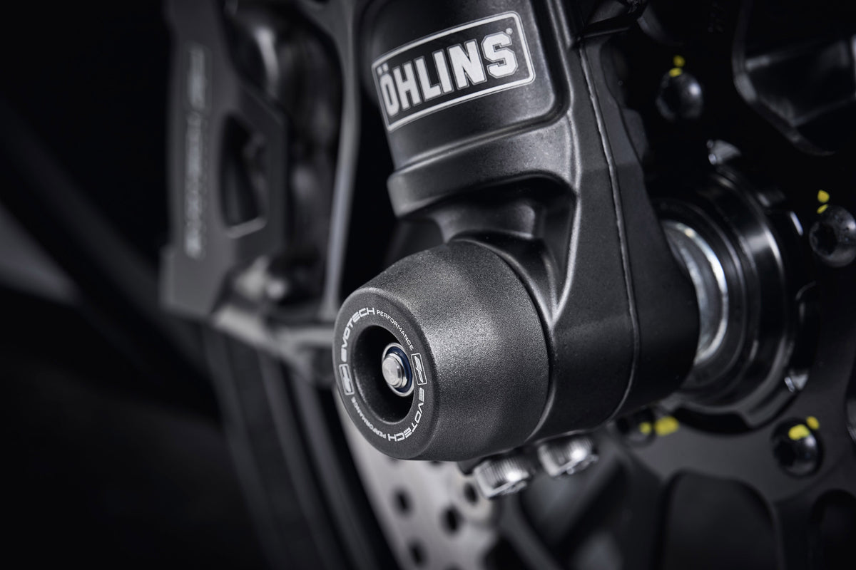 Ducati Panigale V2 Bayliss 1st Champion 20th Anniversary [2022–2024] - Achsschutz-Kit – 360° Ansicht 2
