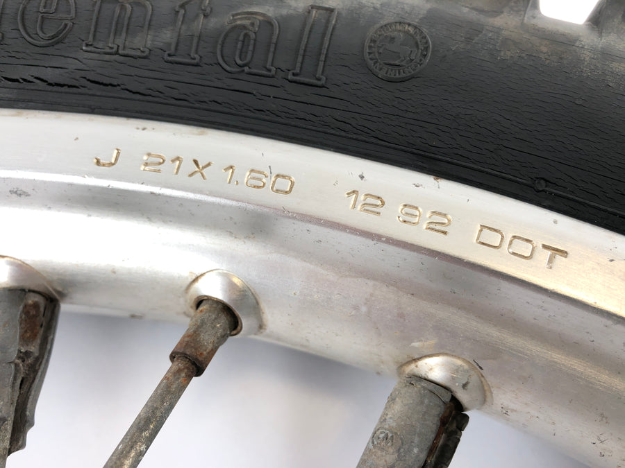 KTM LC4 ER 600 [1994] - Front wheel rim with brake disc