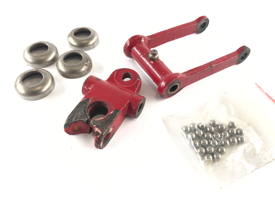 Moto Guzzi Guzzino 65 [Hispania Motoleggera] - Front fork mounting set