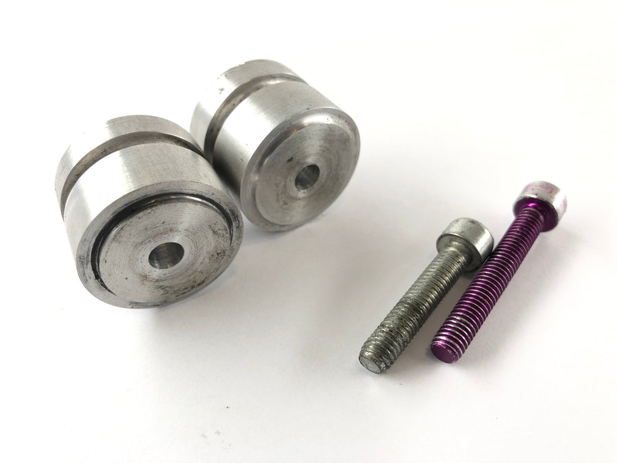 Triumph Speed ​​Triple T509 [1997] - Axle prisms assembly stand holder