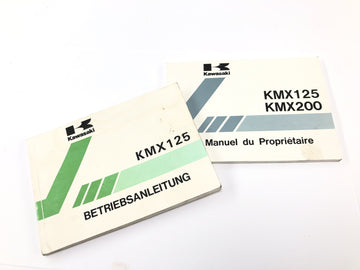 Kawasaki KMX 125 [1996] - Betriebsanleitung Handbuch Bedienungsanleitung Serviceheft