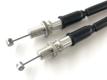 Kawasaki KLR 250 KL250D - throttle cables - reinforced version - 0
