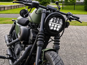 Yamaha XJR 1200 1300 [MOTORISER] - Phare LED 7 pouces