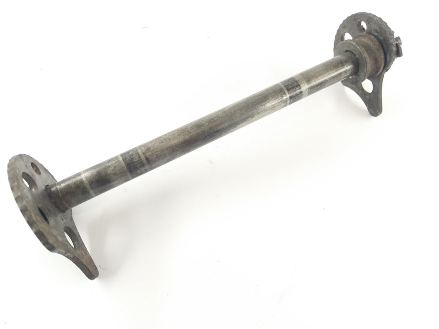 Yamaha XT 350 3YT / 55V [1991] - Rear axle with chain tensioner