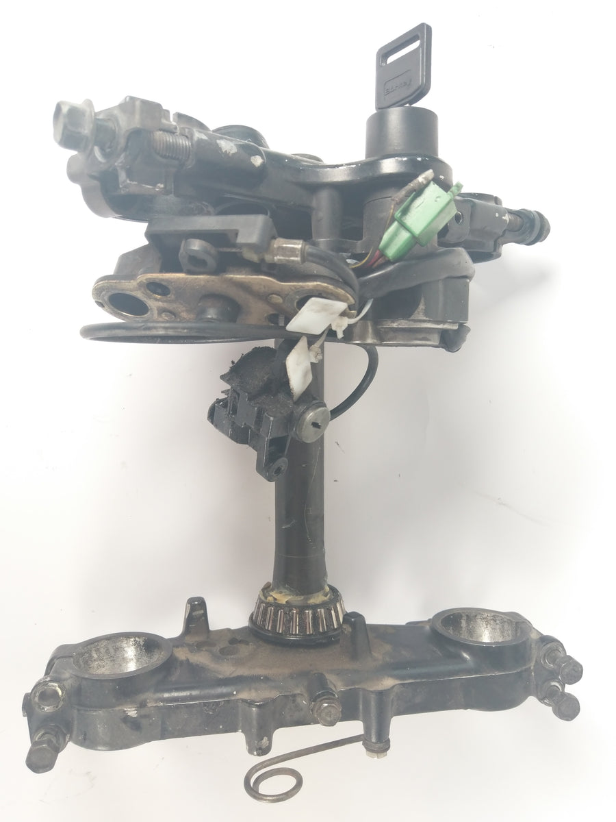 Suzuki DR 650 SP42B - Té de fourche avec contact et serrure de selle 1 clé
