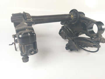 Suzuki DR 650 SP42B - Té de fourche avec contact et serrure de selle 1 clé - 0