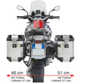 BMW R 1250 GS [2019-2023] - Support de valises latérales en tube d'acier Cam-Side
