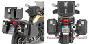 BMW F 850 ​​​​GS Adventure [GIVI] - support de valise latéral en acier tubulaire pour Trekker Outback MONOKEY® CAM-SIDE diamètre de valise 18
