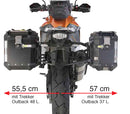 KTM Super Adventure R 1290 [2017-2020] - Support de valise latérale en tube d'acier Cam-Side