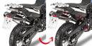 BMW F 650 GS / F 800 GS [GIVI] - Seitenkoffer-Träger abnehmbar für MONOKEY® oder RETRO FIT Koffer