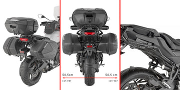 Yamaha Tracer 9 / Tracer 9 GT / Tracer 9 GT+ [GIVI] - Seitenkoffer-Träger für MONOKEY TECH 3 Koffer