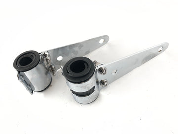 Yamaha XT 500 1U6 [1980] - Headlight bracket lamp holder chrome-plated