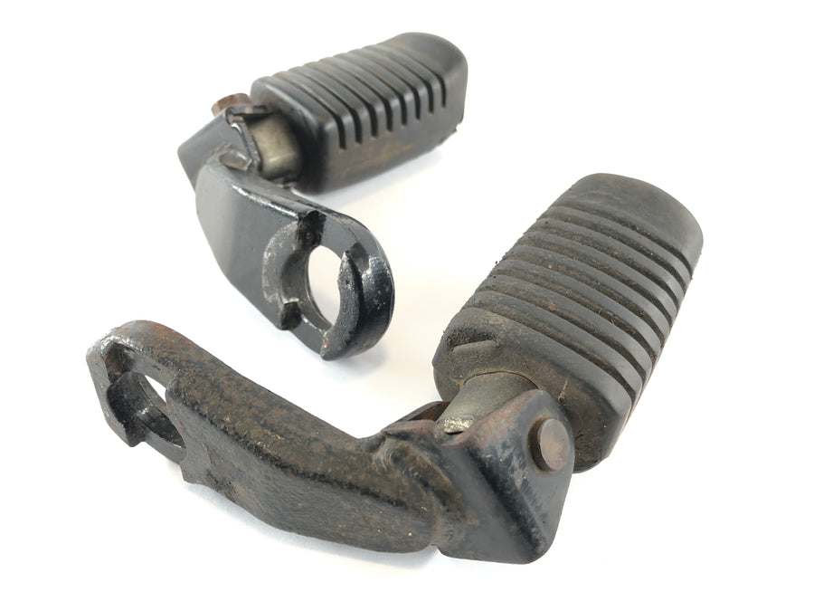 Kawasaki KLR 250 KL250D [1988] - Footrests Driver Footrest Set