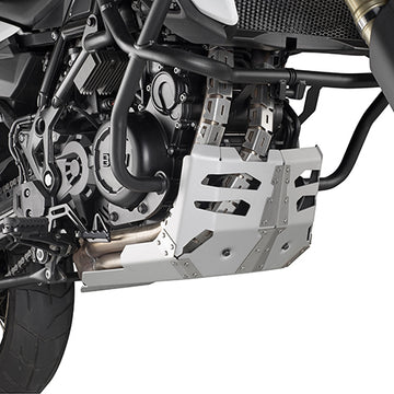 BMW F 800 GS Adventure [GIVI] - Protection moteur en aluminium satiné et anodisé compatible avec TN690