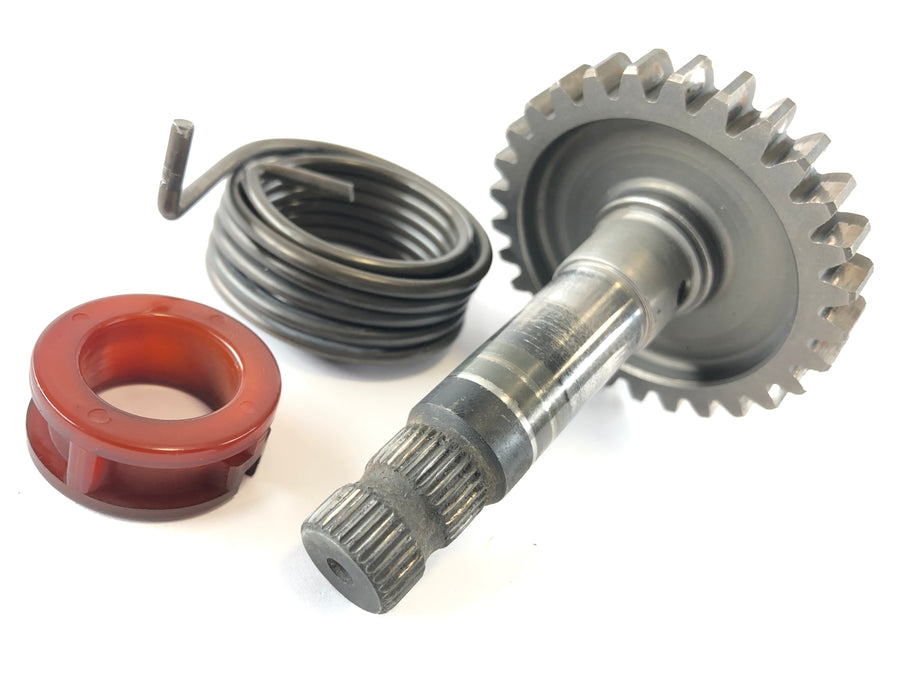 Kawasaki KLR 250 KL250D [1988] - Kickstarter shaft with spring