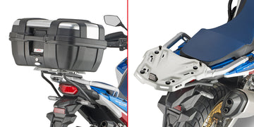 Honda CRF 1100 L Africa Twin [GIVI] - Topcase Träger für MONOKEY® oder MONOLOCK® Koffer nur mit Original Gepäckgitter
