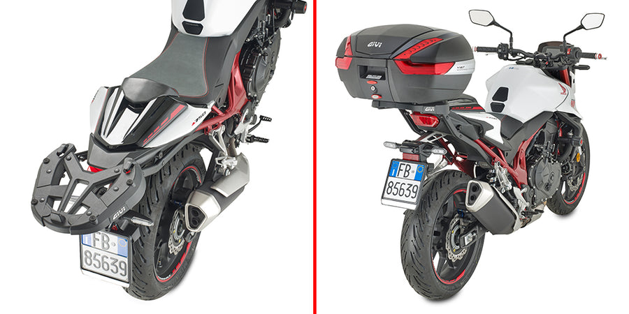Honda CB 750 Hornet E-Clutch [2026] – Topcaseträger für Monokey/Monolock, mit M5 Platte