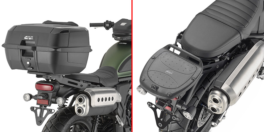 Honda CL 500 [GIVI] - Support top case pour valises MONOKEY® ou MONOLOCK® à monter avec la platine MONOKEY® M5