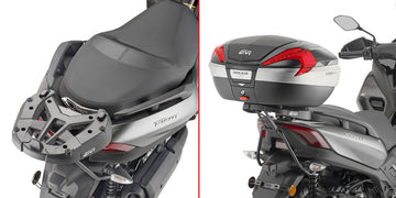 Yamaha X-MAX 125 [GIVI] - Topcase Träger für MONOKEY® oder MONOLOCK® Koffer zu montieren mit der MONOKEY® Platte M5