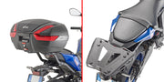 Yamaha MT 09 [GIVI] - Support top case pour valises MONOKEY® ou MONOLOCK® à monter avec la platine MONOKEY® M5
