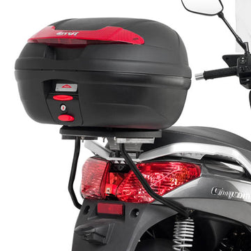 SYM Citycom 300 [GIVI] - Topcase Träger für MONOLOCK® Koffer Verkleidung muss angebohrt werden
