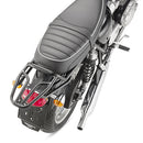 Triumph Bonneville T 100 [GIVI] - Support de top case pour valises MONOKEY® ou MONOLOCK®, utiliser du noir pour les valises MONOKEY®