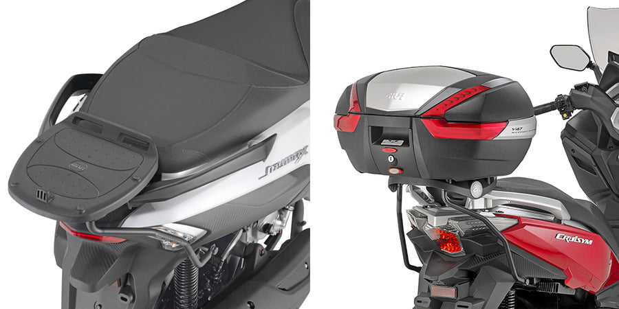 SYM Joymax Z 300 [GIVI] - Top case carrier for MONOKEY® or MONOLOCK® cases to be mounted with the MONOKEY® plate M5