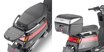 Niu NQI [GIVI] - Support de topcase pour valises MONOLOCK®, utilisez la plaque MONOLOCK® incluse dans la valise