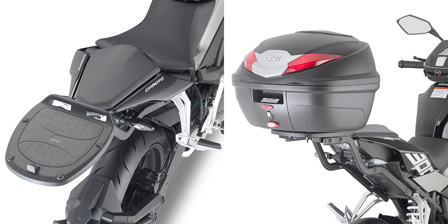 CF MOTO 300 [2021-2022] - Spezifischer Heckträger für MONOLOCK Top-Case