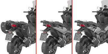 Honda Forza 750 [GIVI] - Pair of specific retractable stealth mounts made of technopolymer reinforced with fiberglass
