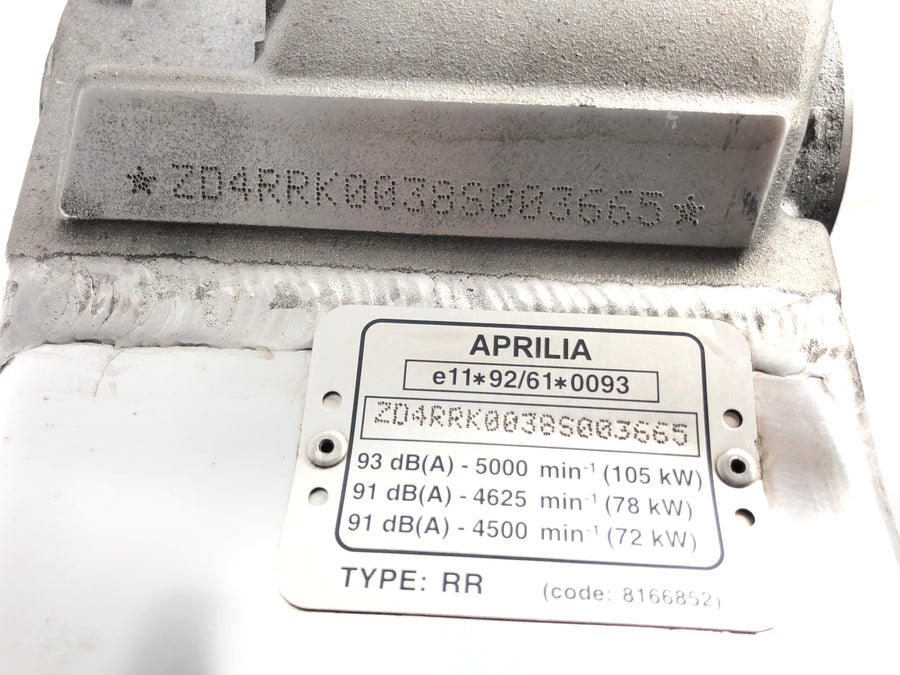 Aprilia RSV 1000 RR Factory [2009] - Cadre avec documents du véhicule