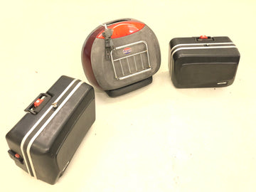 Honda GL 500 Silverching PC02 - Suitcase Set Suitcase Top Case avec support
