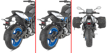 SUZUKI GSX 8 S [2023-2024] - Support à dégagement rapide pour valises latérales