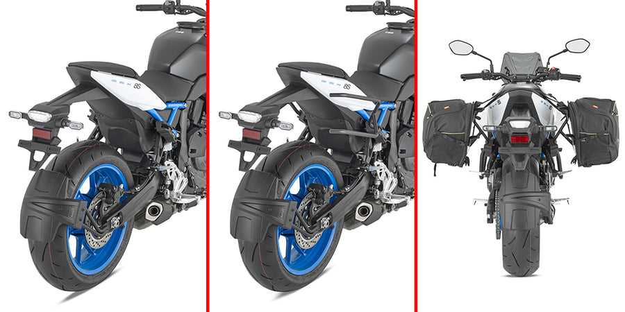 SUZUKI GSX 8 S [2023-2024] - Support à dégagement rapide pour valises latérales