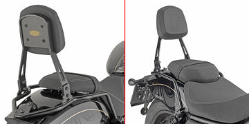 Benda Chinchilla 500 [GIVI] - Sissy bar sans sangles