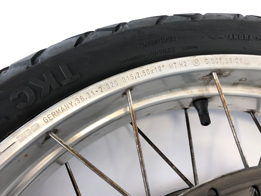 BMW R 1150 GS [2000] - roue de roue avant roue