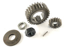 Yamaha XS 650 Type 447 [1975] - Engrenages de transmission auxiliaire-2