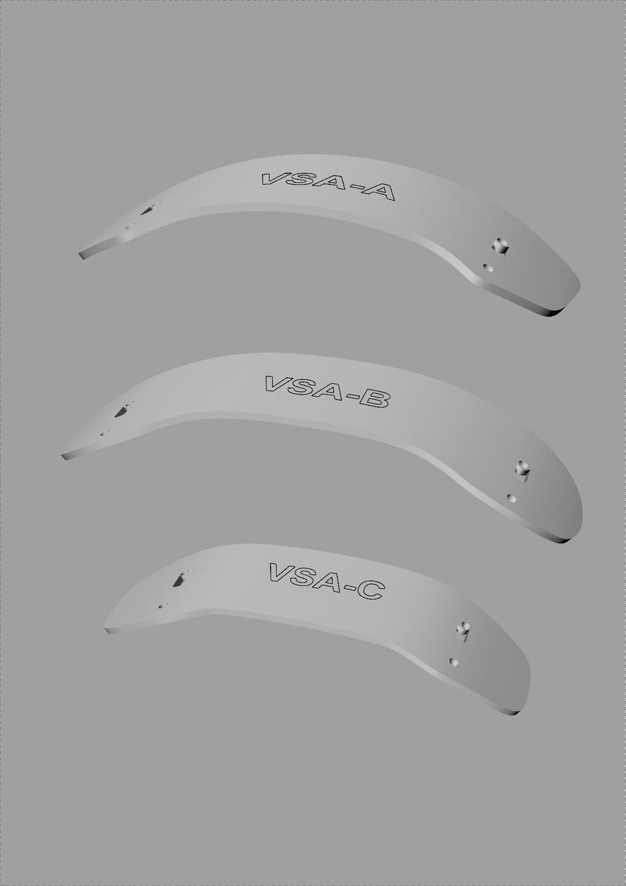 BMW VSA-Type B (33/22 cm) -vario Spoiler Attachement "VSA-B", y compris la pince