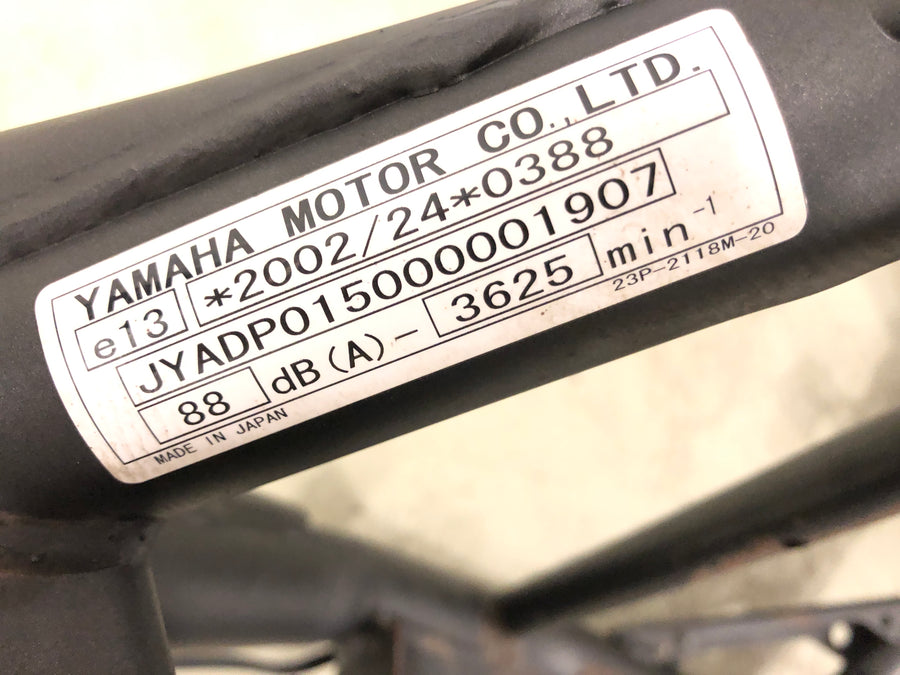 Yamaha XT 1200 Z Super Tenere DP01 [2012] - Cadre avec papiers sans accident