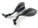 Außenspiegel Suzuki Yamaha Kawasaki [Lagerware] - Rückspiegel Spiegel eckig-3