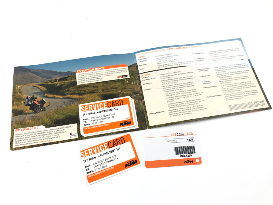 KTM Duke 690 A3 [2012] - Carnet d'entretien