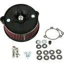 Harley-Davidson FLSS 1800 Softail Slim S [2016-2017] - Mini Teardrop Stealth Luftfilter-Kit – Oberfläche: Silber – Bild 10